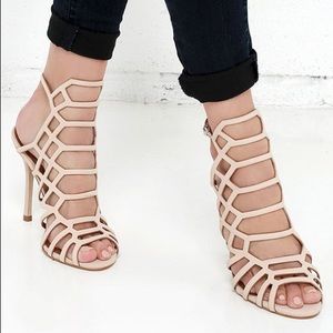 Steve Madden Slithur caged heels